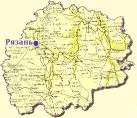 в Рязанскую область на такси из Москвы Рязанская область